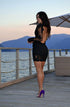 Short black dress Prom dress